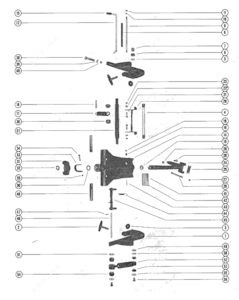 Swivel for buttstock assembly chart