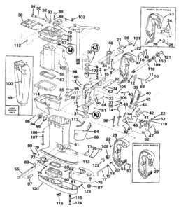Throttle bracket for a 1990 8 hp evinrude