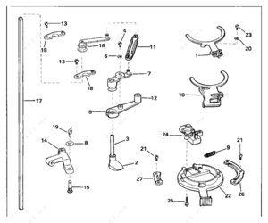 Throttle linkages part