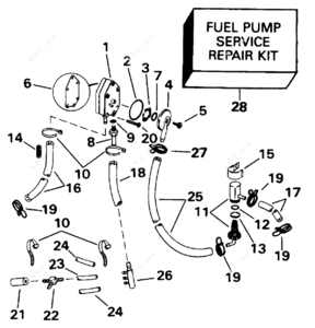 Tiara 50 fuel system diagram