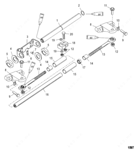 Tie clasps parts diagram