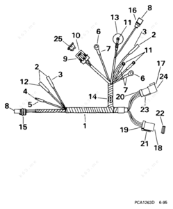 Tohatsu 9.9 parts diagram