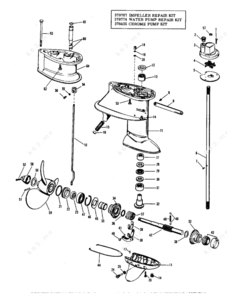 Tohatsu impeller diagram