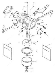 Trim motor plumbing schematic 1989 85hp force