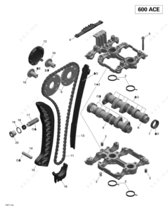 Triple ducati valve train diagram