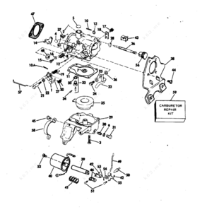 Tw200 trail wagon engine parts breakdown