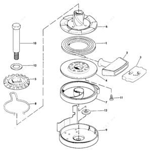 Upper rope guide polaris