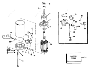Valvula celenoide para gas desarmada