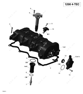 Vent valve leaking on 1200 ski doo