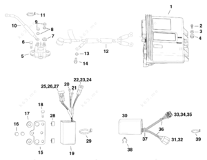Vevor electric motor 115 parts list