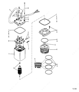 Vickers pump parts breakdown