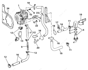 Vro oil pump diagram parts