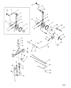 Vt1100c shift shaft rod diagram