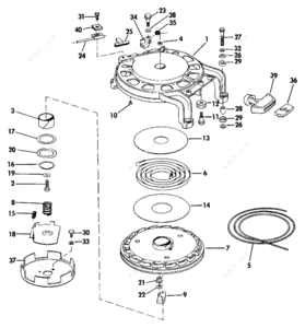 Waterway sand filter parts
