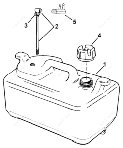Westfield 6 gallon gas tank parts diagram