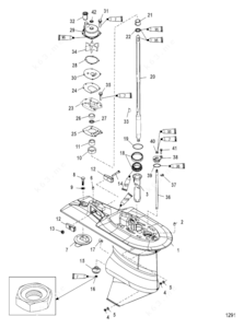 What size impeller shaft sx230ho diagram