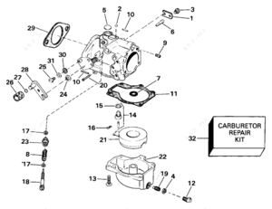 Where do the hoses go on a 250cc adult go kart carburetor