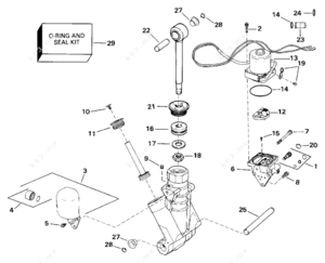 Where is the manual release valve 115 optimax