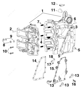 Where is the number one cylinder on a 60hp evinrude diagram