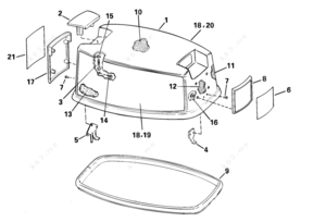 White 782383 parts diagram manual