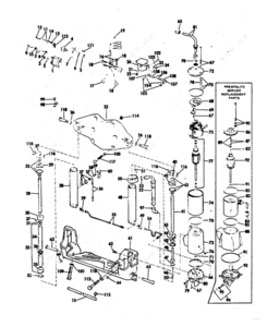 Who sells hydraulic fluid for power trim on mercruiser engine