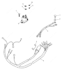 Wire diagram for 40 hp mercury classic