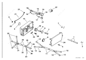 Wire diagram for power tilt omc 0581528