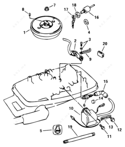 Wire tiller clamps