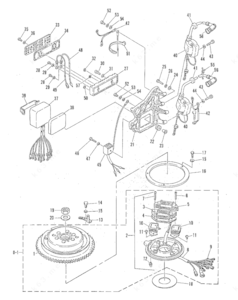 Wiring diagram for 60 3 cyl mercury outboard serial 9885345