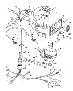 Wiring diagram for 72 evinrude electric shift