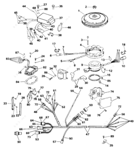 Wiring diagram for power trim and tilt on a 1996 115 hp 2 stroke yama