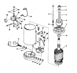 Wiring starter solenoid diagram 2005 175 johnson