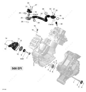 Yamaha 500 sea doo flushing out engine diagram
