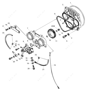 Yamaha g1 oil injection diagrham