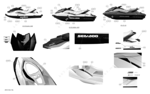 Yamaha jet drive decals