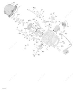Yamaha motorcycles 2003 y 6 schematic parts number
