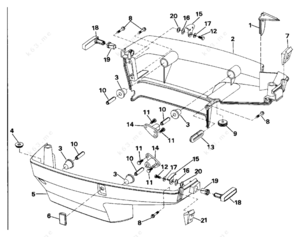 Yard sweeper replacement parts