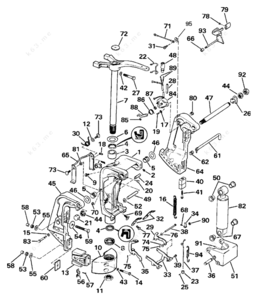 Zinc locatation on 1989 johnson 110